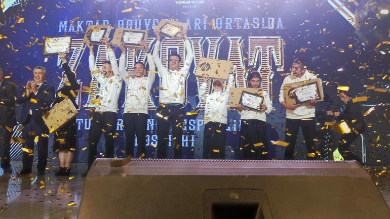 Maktablar o'rtasida Zakovat turniri yakuniy bosqich natijalari